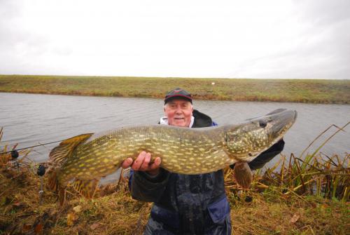 2015 Pike Final Chris Wade with his biggest fish of the day at 17lb Photo by permission of Angling Times